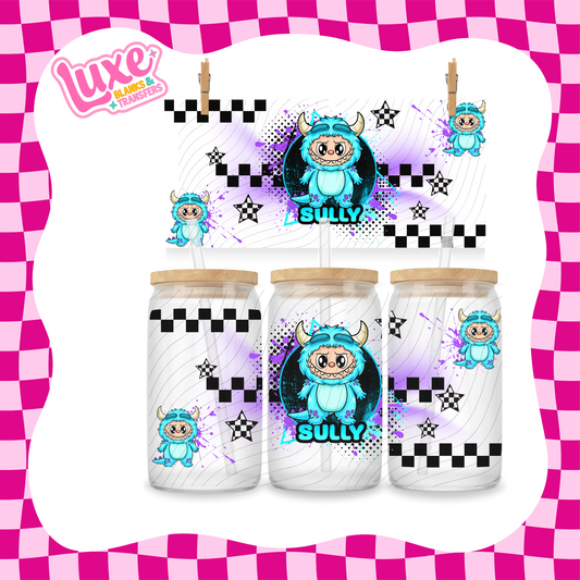 Bubu X Monsters | 16oz UV DTF Wrap | #1791