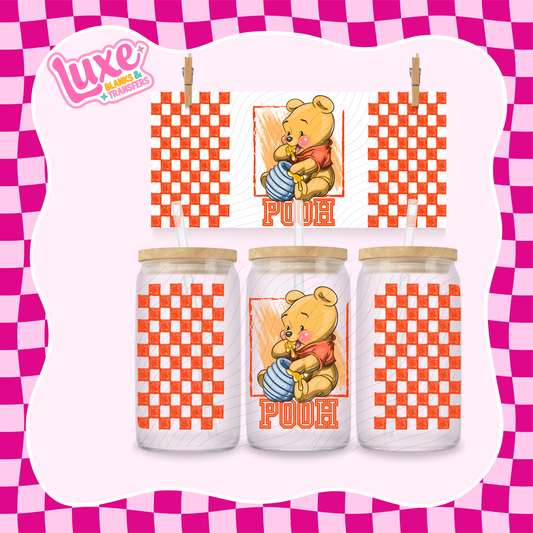 Checkered Win | 16oz UV DTF Wrap | #1265