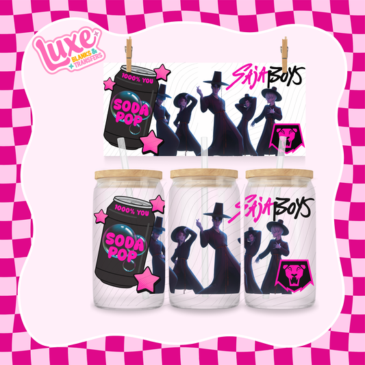 Saja Soda Pop | 16oz UV DTF Wrap | #1270