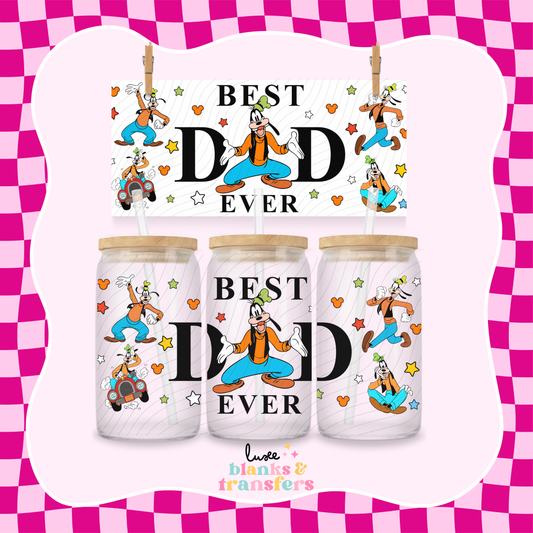 Best Dad 10 UV DTF Wrap (#401)