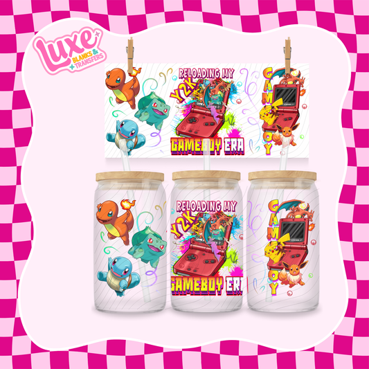 Y2K Gameboy | UV DTF Wrap | #1244