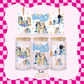Blue Dog Show UV DTF Wrap (#726)
