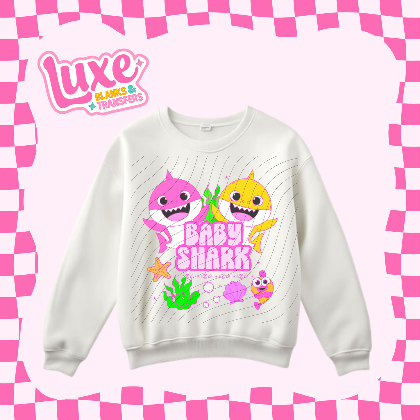 DTF Heat Transfer | Bubba Shark | #310