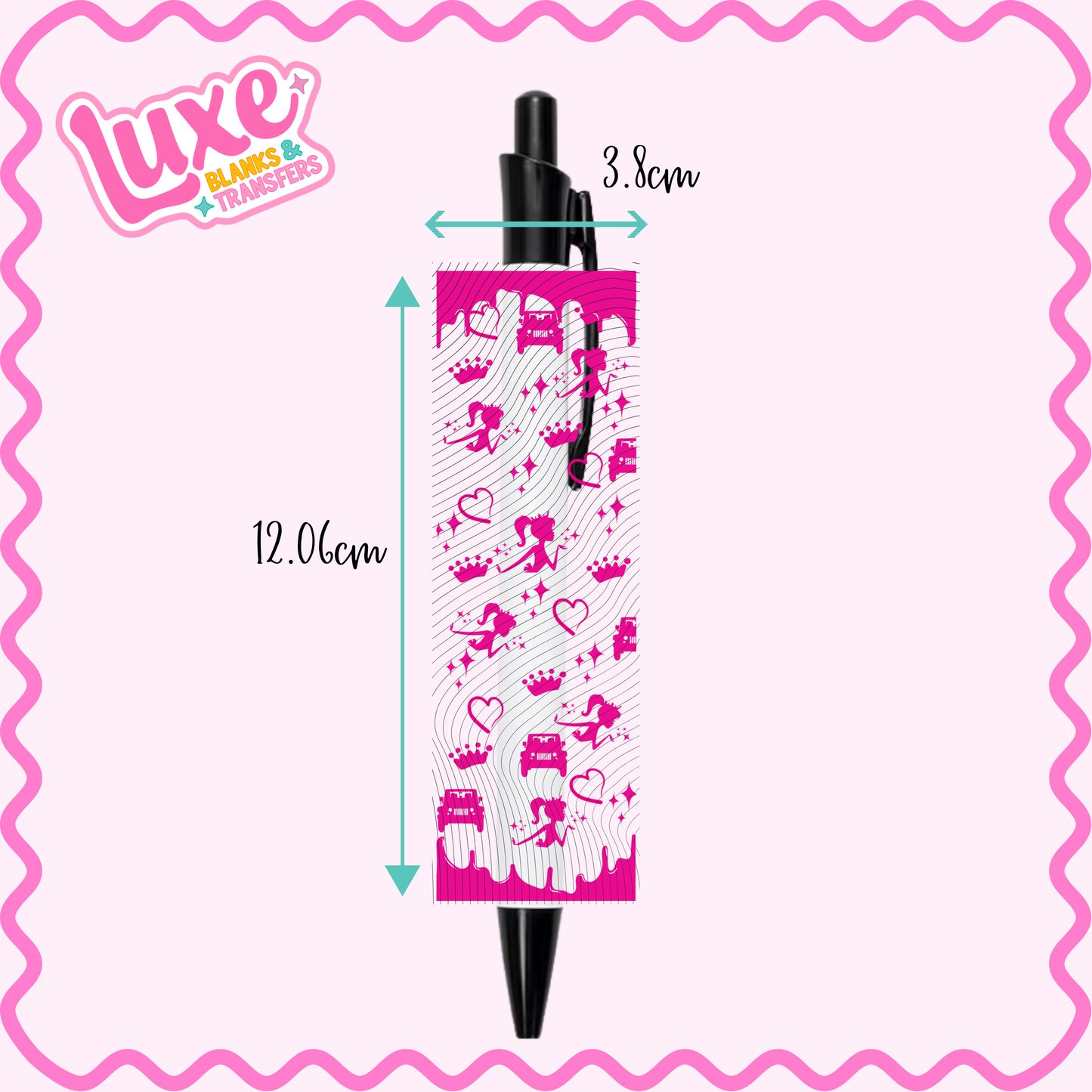 UV DTF Pen Wrap | B Girl 2 | #12