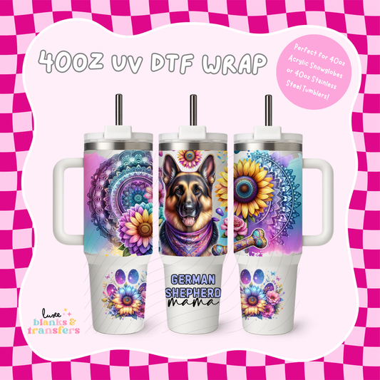 GS Mama 40oz UV DTF Wrap (#B12)