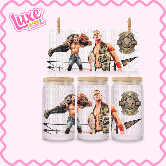 16oz UV DTF Wrap | Cena Wrestler | #2522
