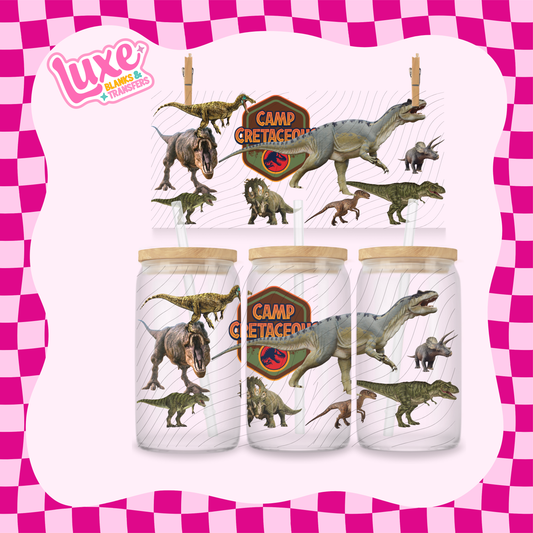 Jurassic | 16oz UV DTF Wrap | #1746