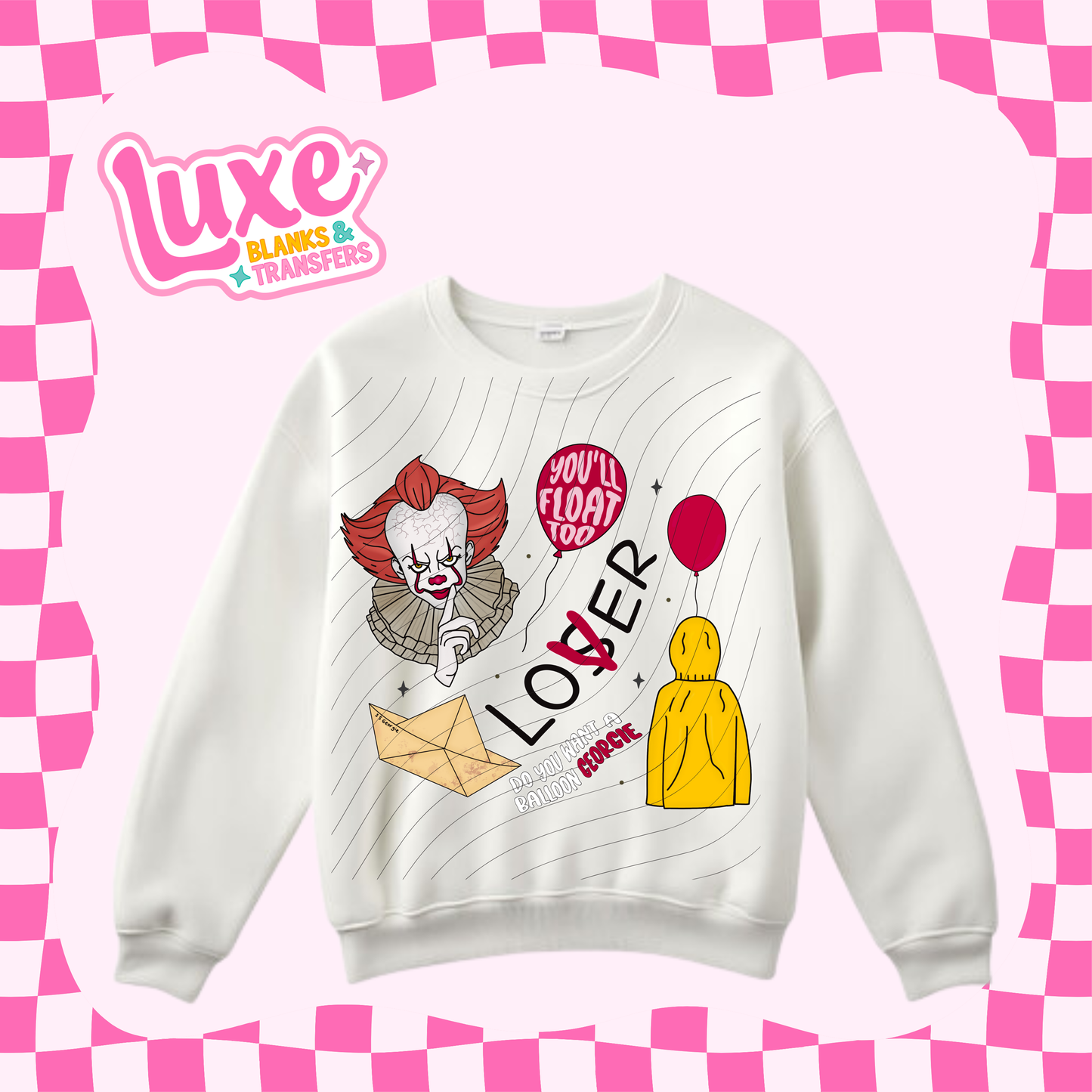 Clown IT | DTF Heat Transfer | #130