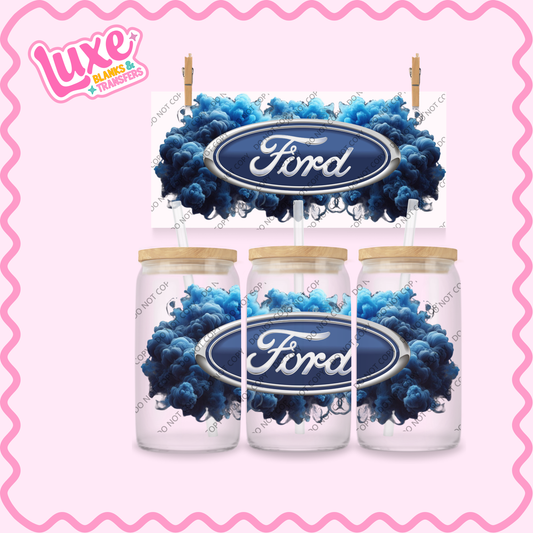 16oz UV DTF Wrap | Ford Clouds | #2224