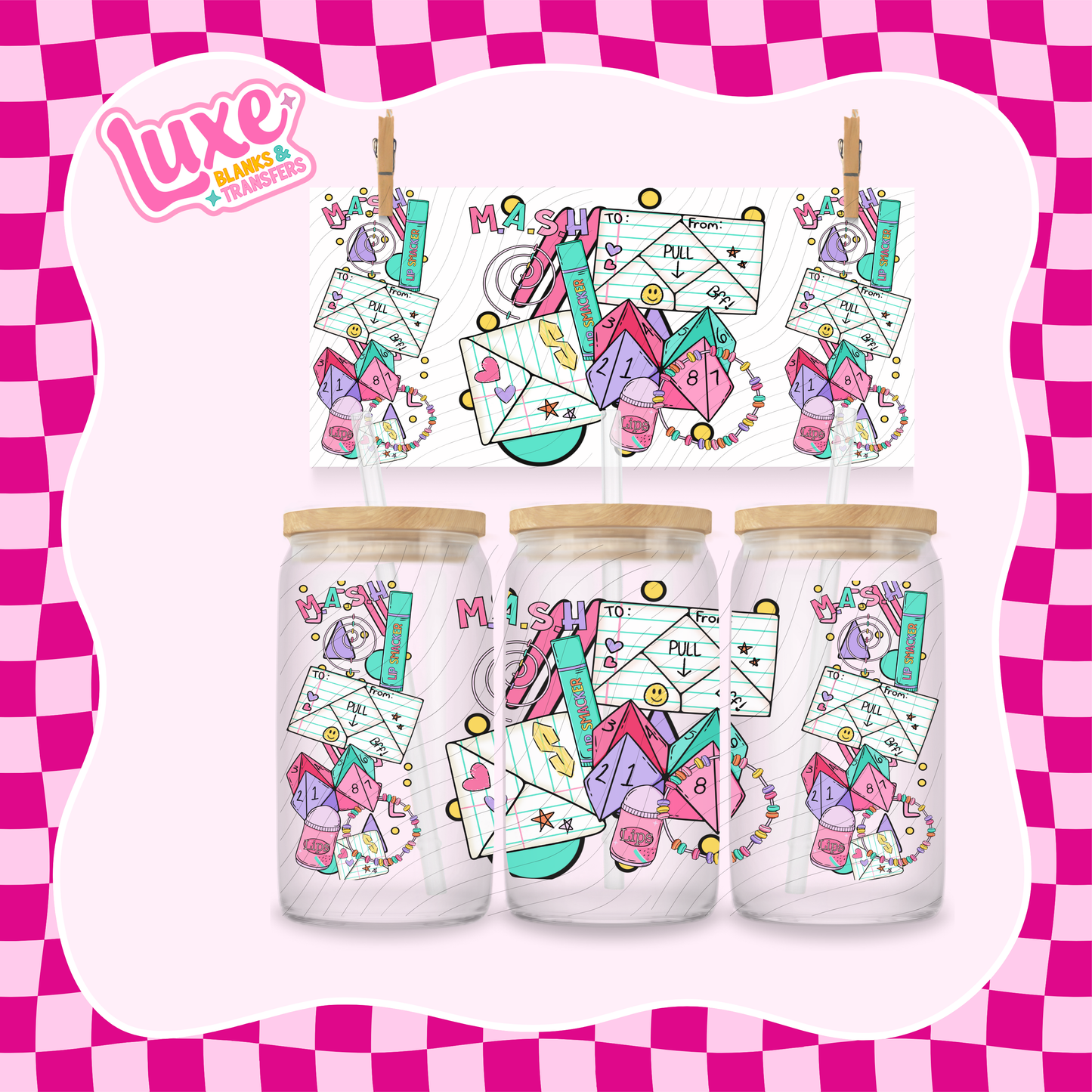 Throwback Y2K | UV DTF Wrap | #1250