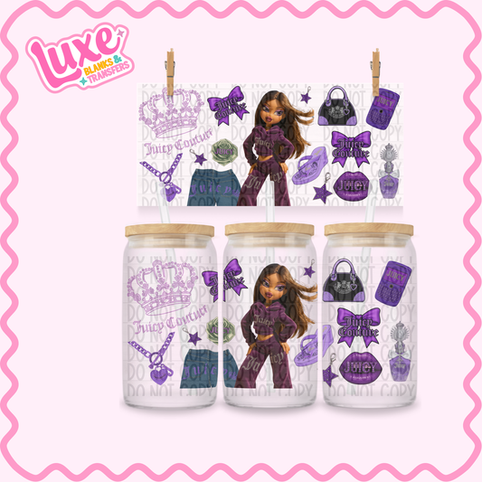 16oz UV DTF Wrap | Juicy Purple | #2526