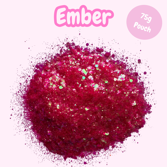 "Ember" Chunky Glitter (75g pouch)