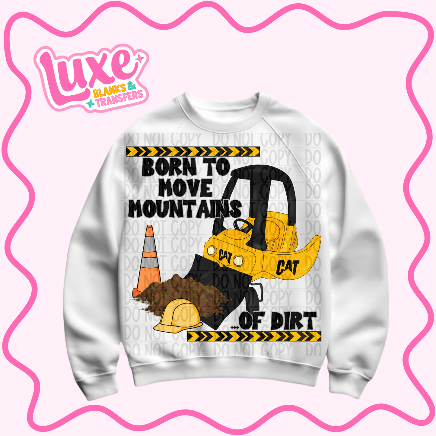 DTF Heat Transfer | Digger Kids | #1402