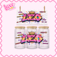 16oz UV DTF Wrap | Leo Star Sign | #3497