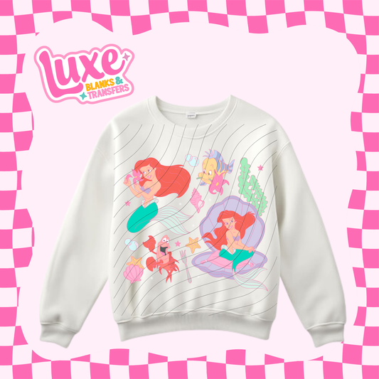 Mermaid | DTF Heat Transfer | #134