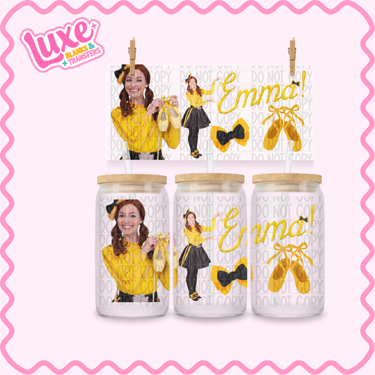 16oz UV DTF Wrap | Emma Wiggl3 | #2528