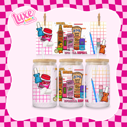 Throwback Beauty | UV DTF Wrap | #1253