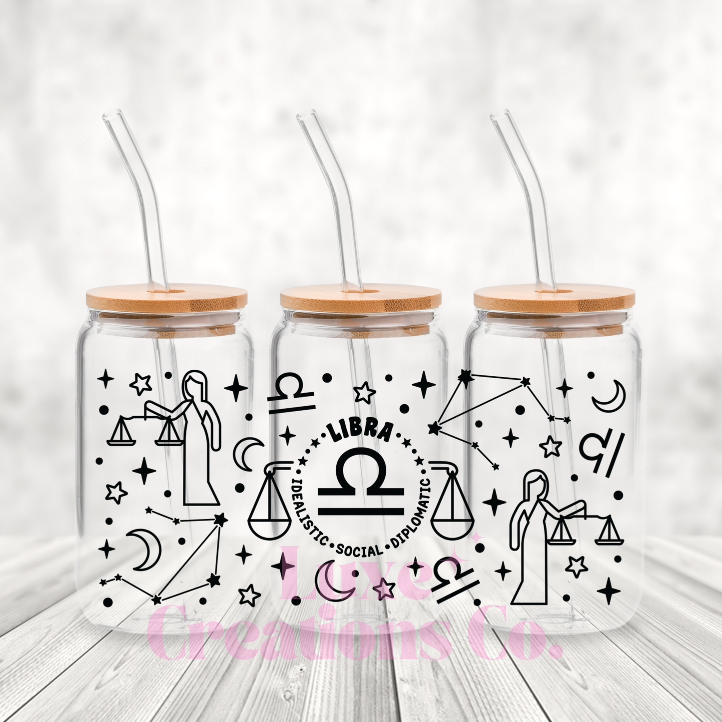 STAR SIGNS UV DTF Wraps (#56)