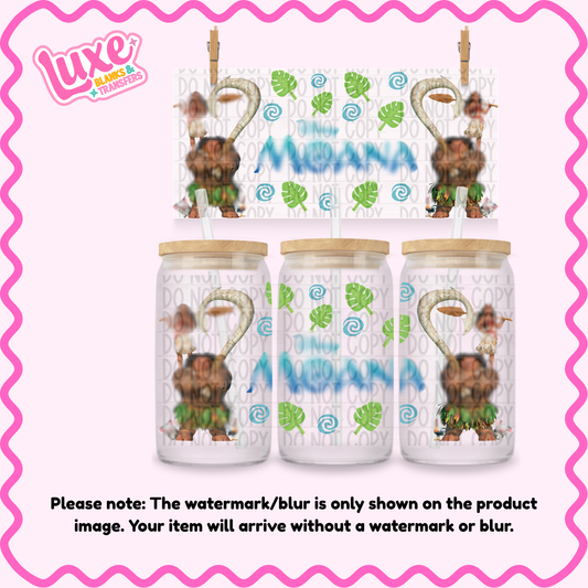 16oz UV DTF Wrap | Island Princ3ss | #N63