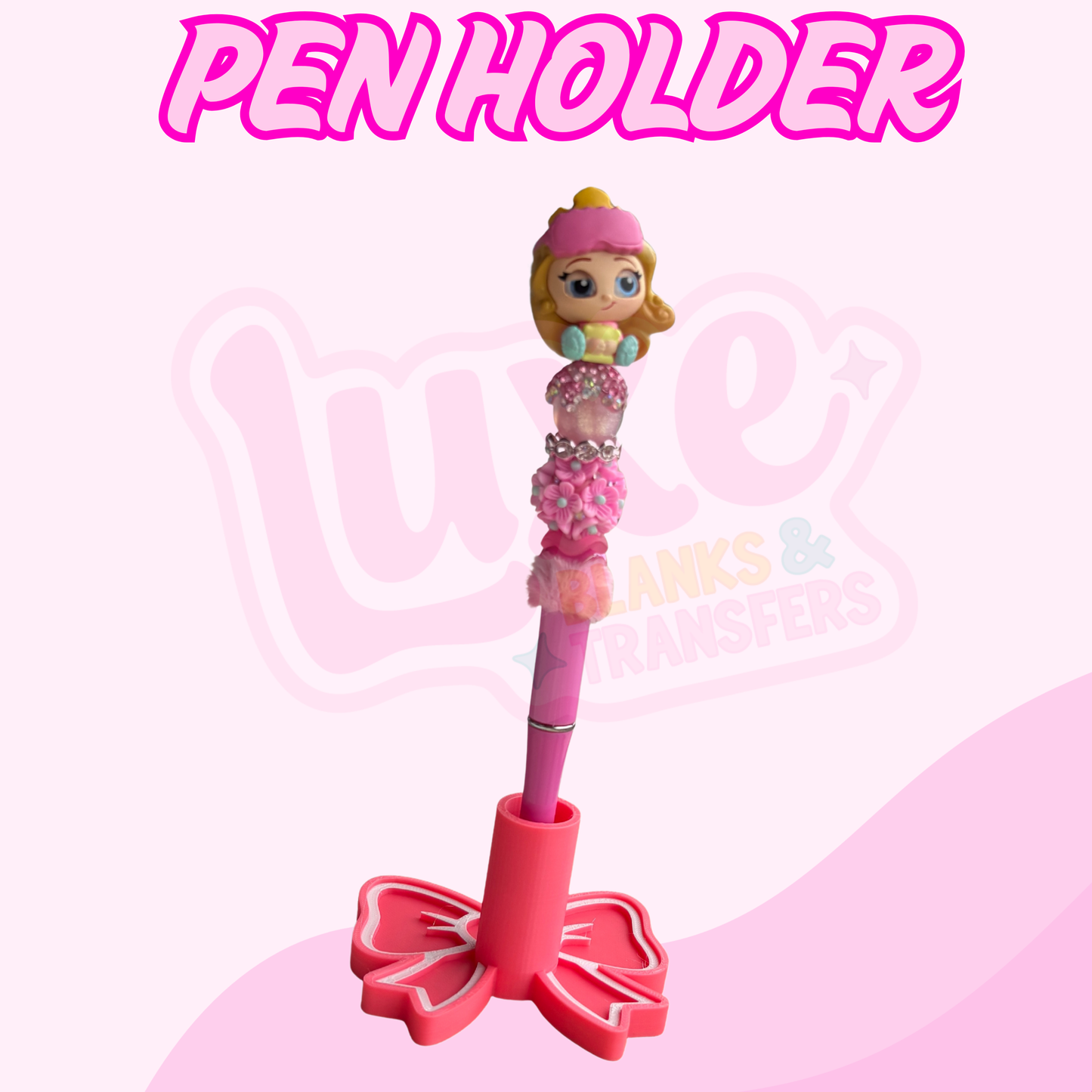 Beadable Pen Holder