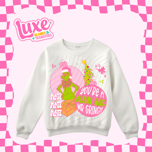 You're A Mean One Xmas | DTF Heat Transfer | #138