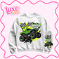DTF Heat Transfer | Monster Truck Toxic | #745