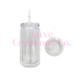 25x 16oz Glass Snow Globe Tumblers (Blank)
