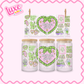 16oz UV DTF Wrap | Matchy Girly | #2532