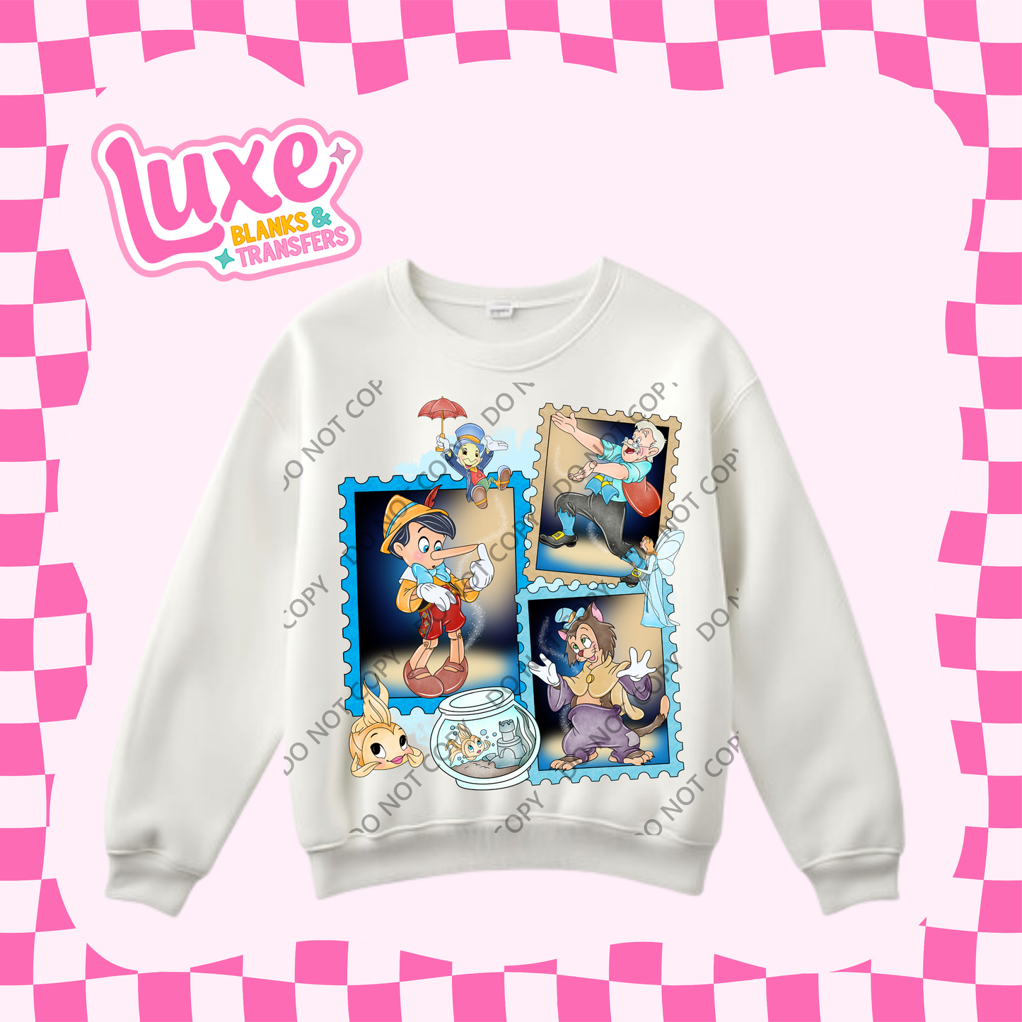 DTF Heat Transfer | Pin. Stamps | #418