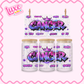16oz UV DTF Wrap | Cancer Star Sign | #3504