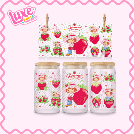 16oz UV DTF Wrap | Strawb. | #3021