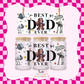 Best Dad 15 UV DTF Wrap (#412)