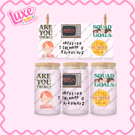 16oz UV DTF Wrap | Stranger Show | #2235