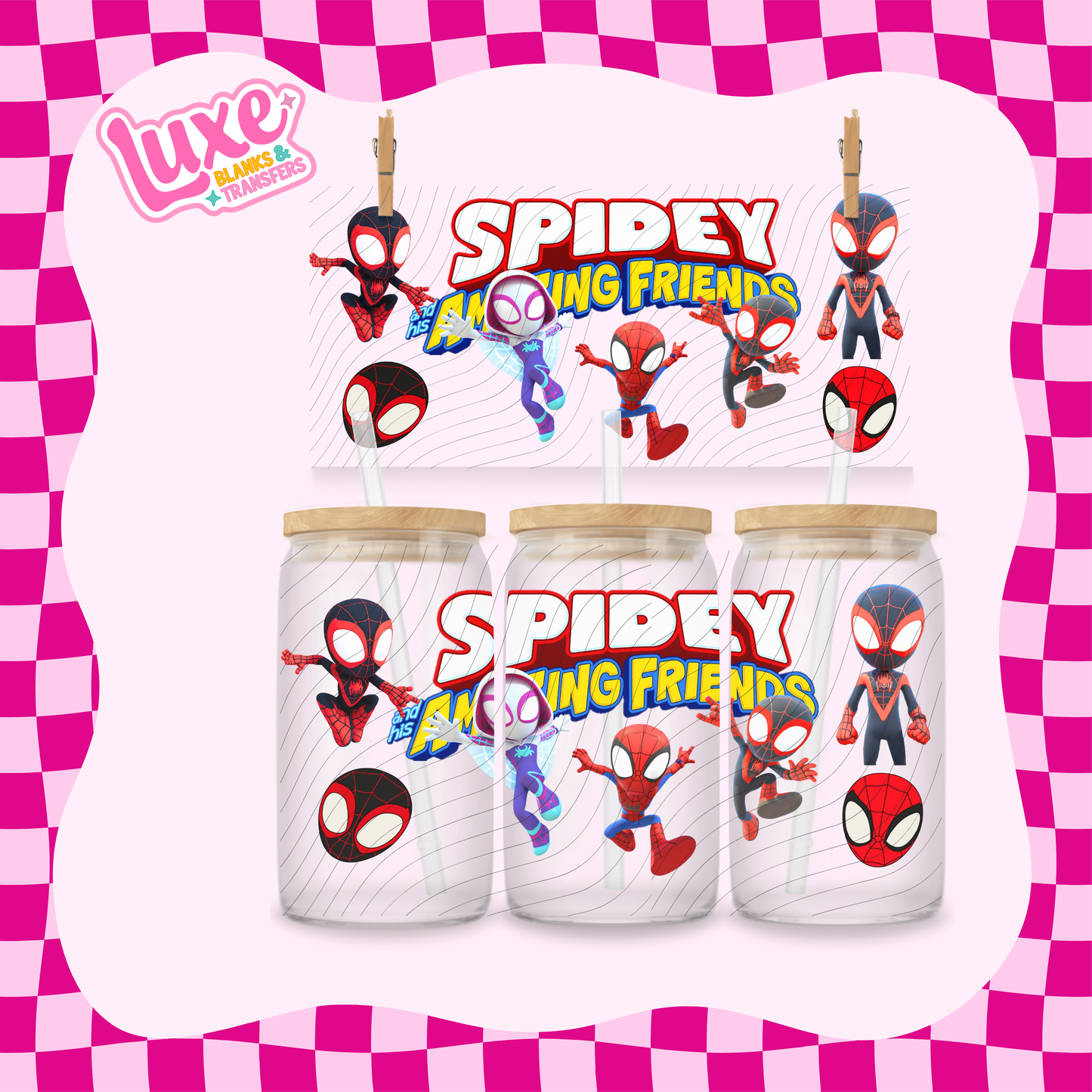 16oz UV DTF Wrap | Spidey Amazing 3 | READY TO SHIP