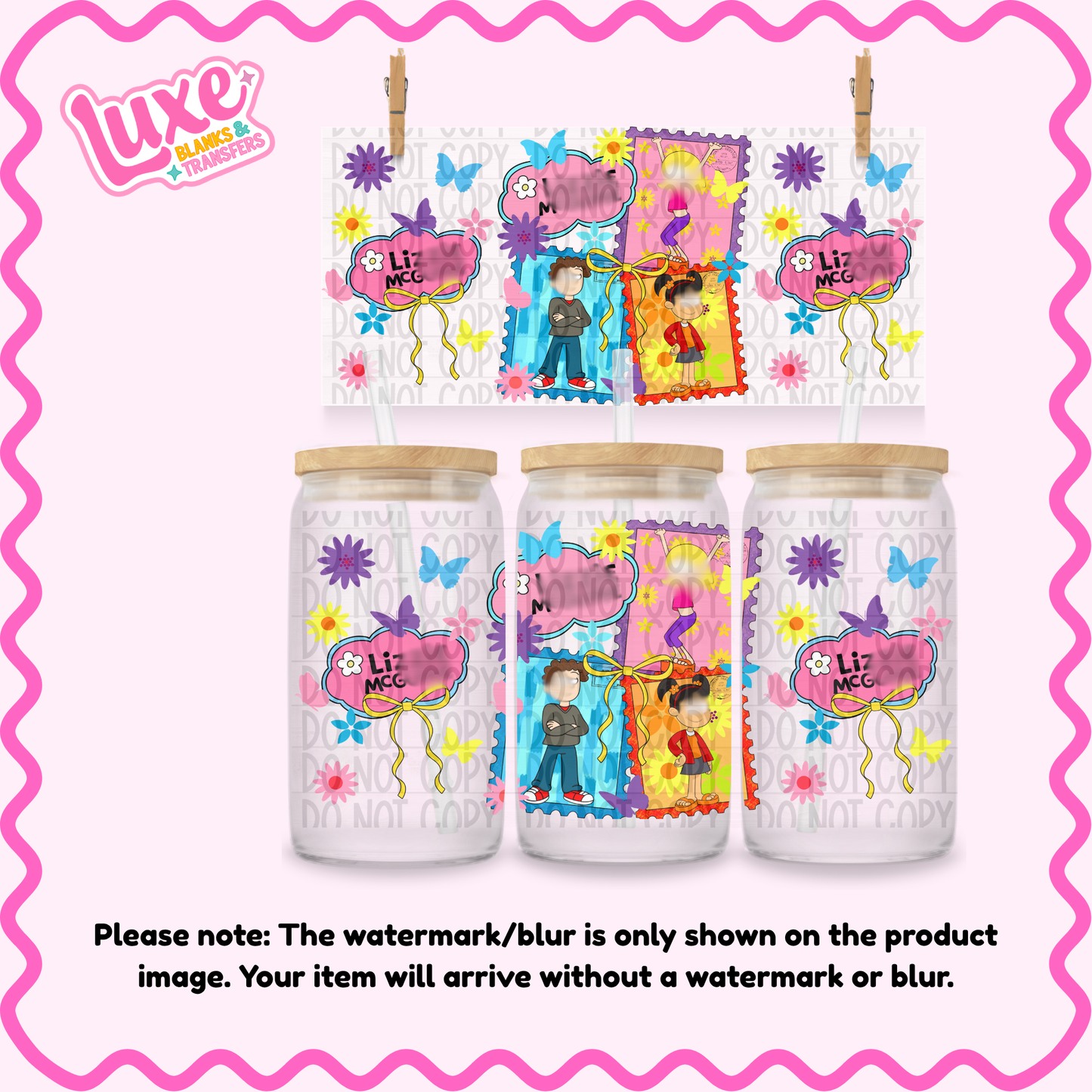16oz UV DTF Wrap | L1z Stamps | #N69