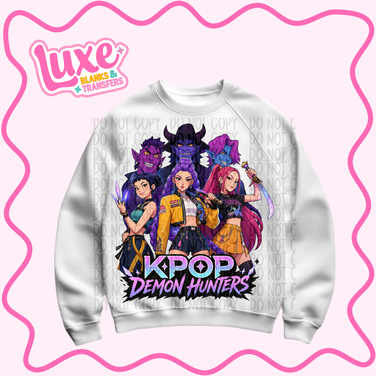 DTF Heat Transfer | K-Pop Girls | #1413