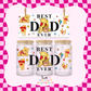 Best Dad 17 UV DTF Wrap (#415)