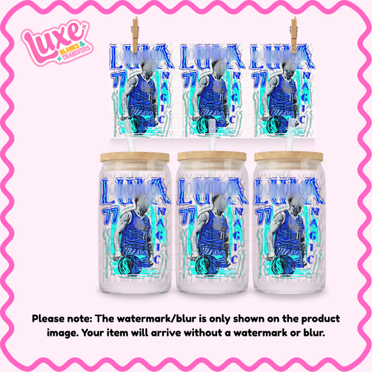 16oz UV DTF Wrap | Bball Magic | #N134
