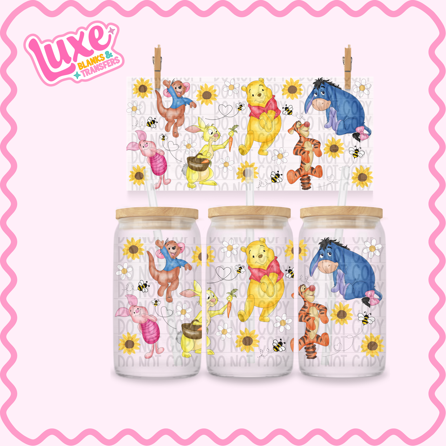 16oz UV DTF Wrap | Win Sunflowers | #3511
