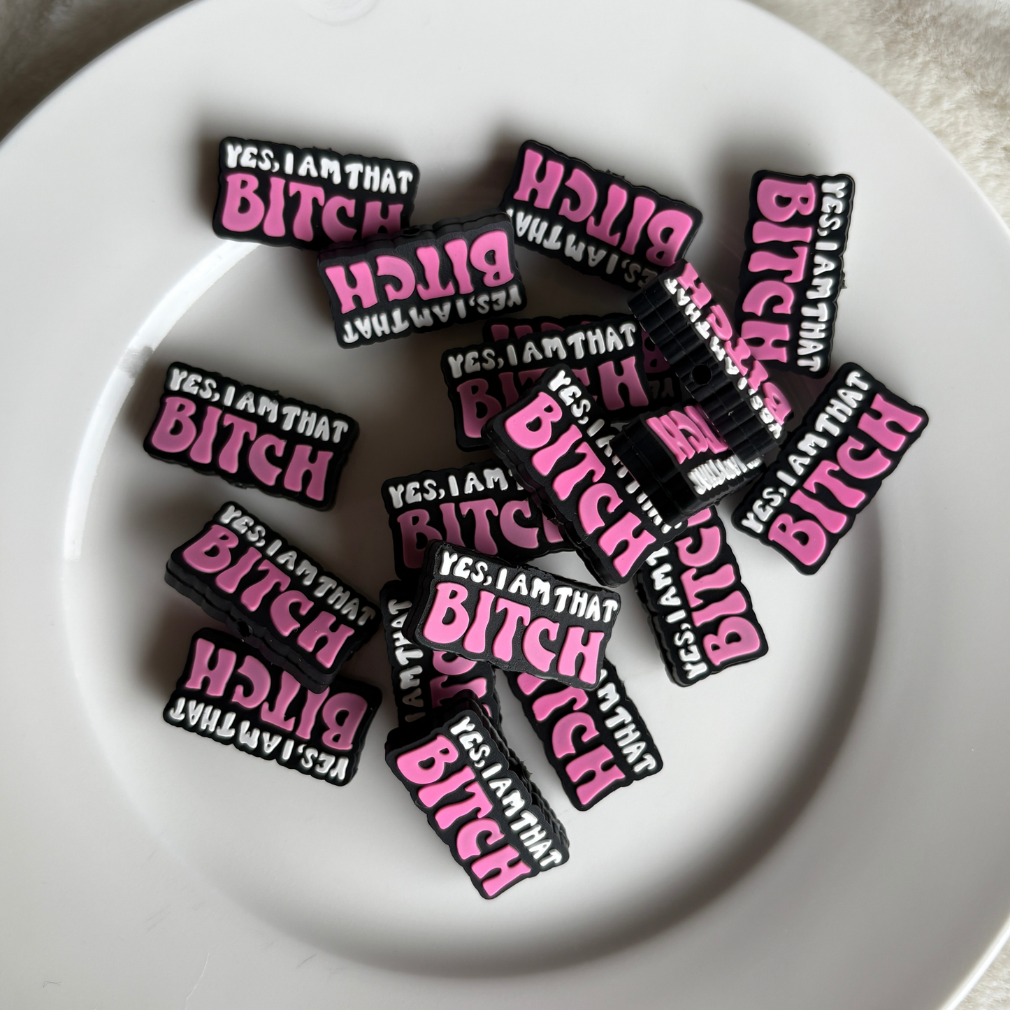 I Am That B*tch |  Focal Bead