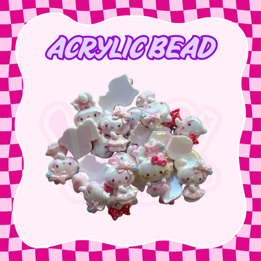 Flatback Acrylic Bead | HK