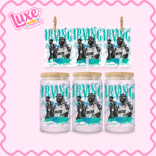 16oz UV DTF Wrap | Kyrie Mavs Basketball NBA | #2116