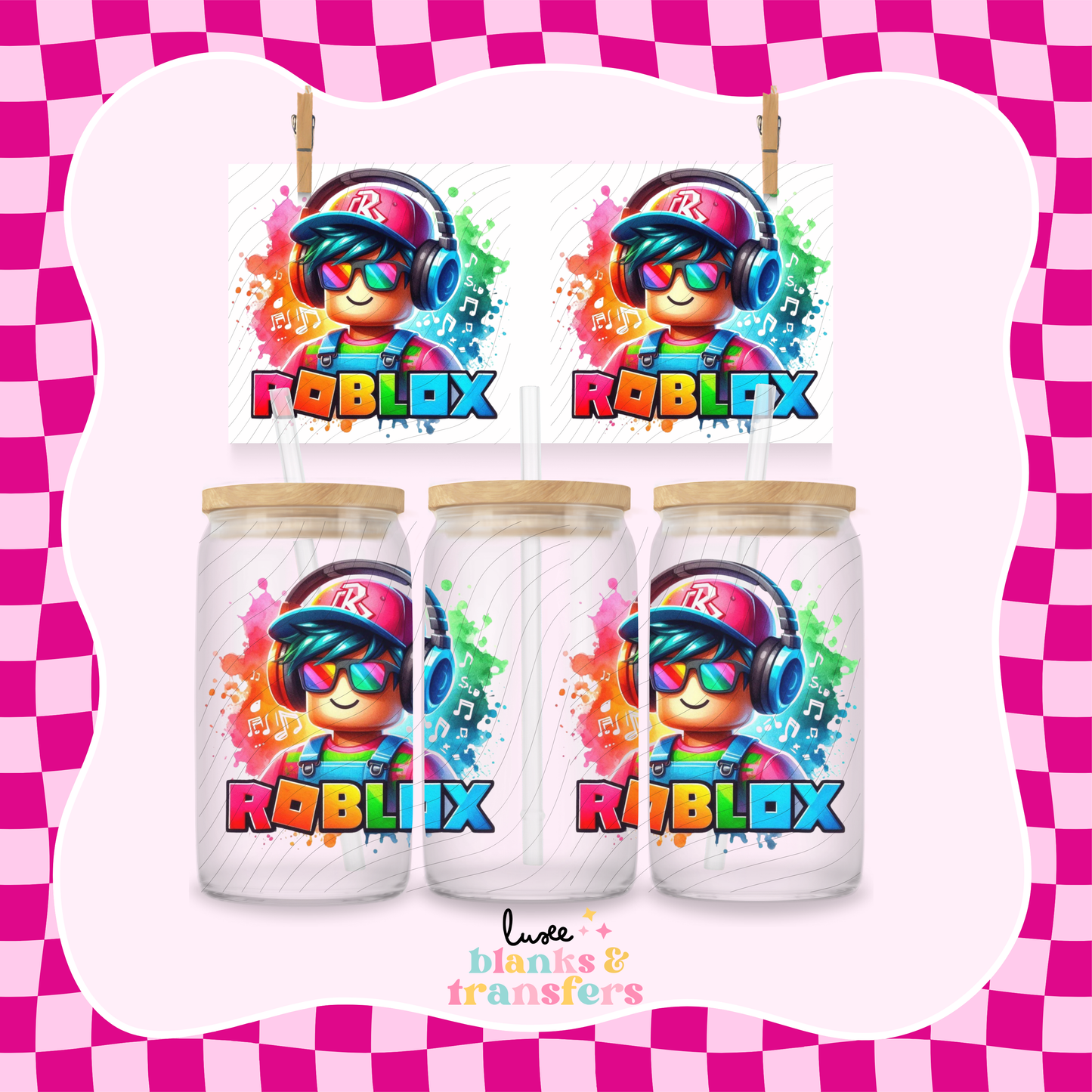 Kids Blox UV DTF Wrap (#769)