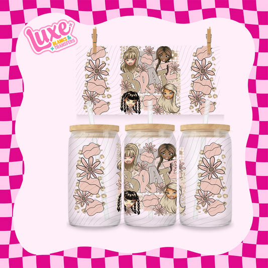 B.ratz Beige | 16oz UV DTF Wrap | #1765