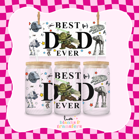 Best Dad 23 UV DTF Wrap (#423)
