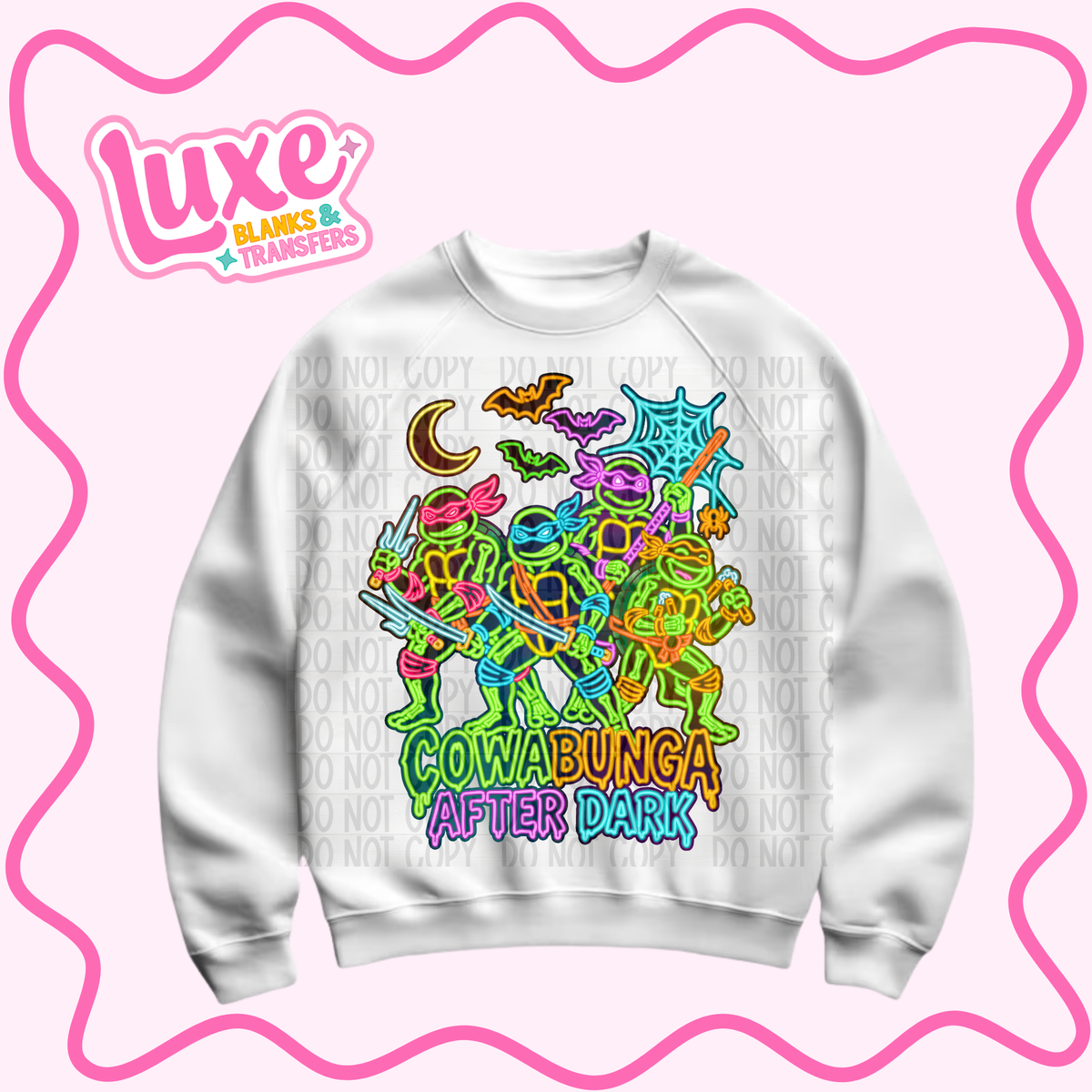 DTF Heat Transfer | TMNT | #1422