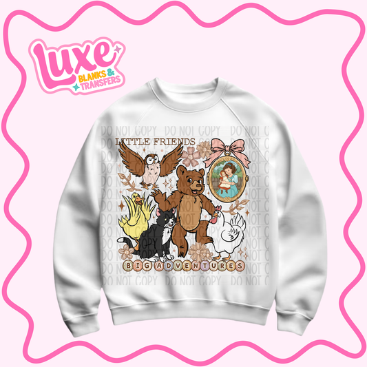 DTF Heat Transfer | Little Friends | #885