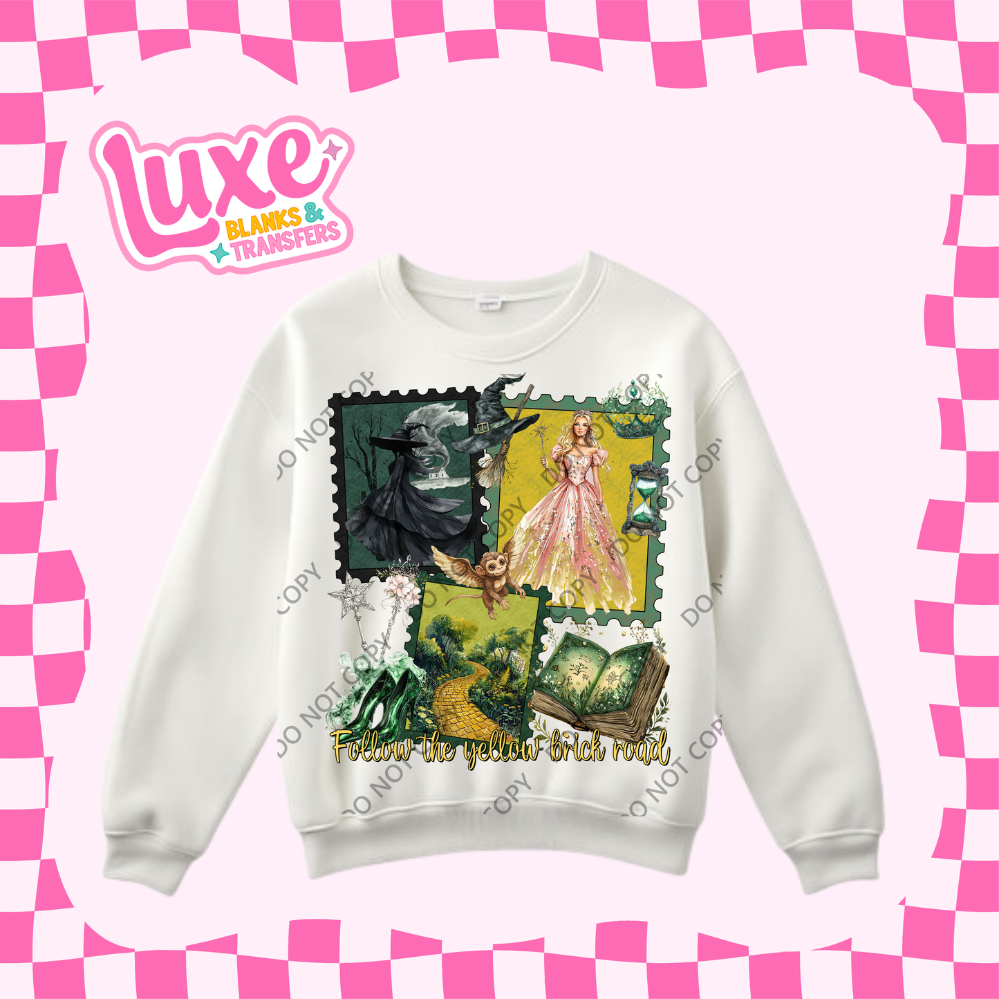 DTF Heat Transfer | Wick/ed Stamps | #434