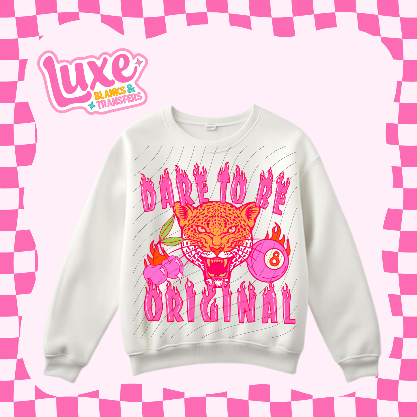 Dare To Be Original | DTF Heat Transfer | #155