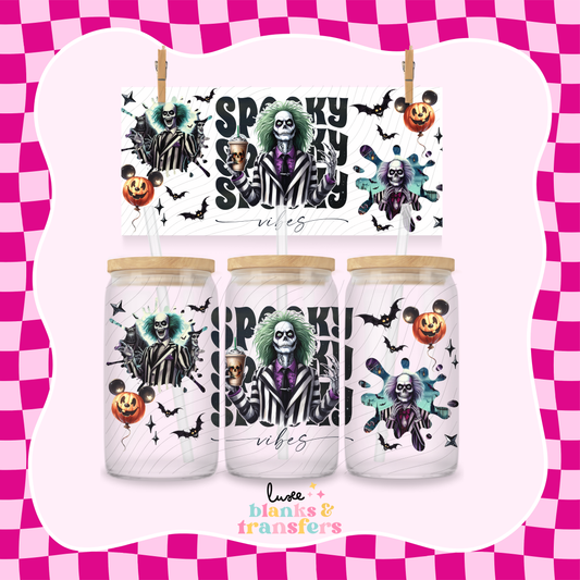 Beetle Spooky UV DTF Wrap (#777)